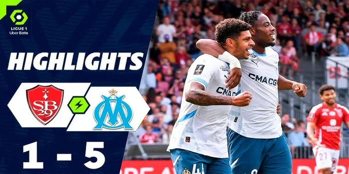 Olympique de Marseille Menang Telak atas Stade Brestois di Pekan Pertama Liga Prancis 2024-2025