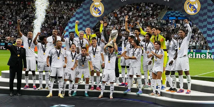 Real Madrid – Raih Trofi Piala Super Eropa 2024, Carlo Ancelotti Ukir Sejarah