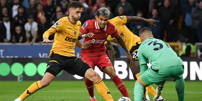 Hasil Pertandingan Sengit Wolverhampton vs Liverpool Dengan Skor 1 - 2