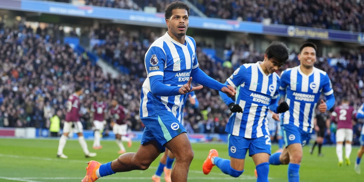 Brighton-Bangkit-Meyakinkan,-Burnley-Terpuruk-di-Stadion-Amex